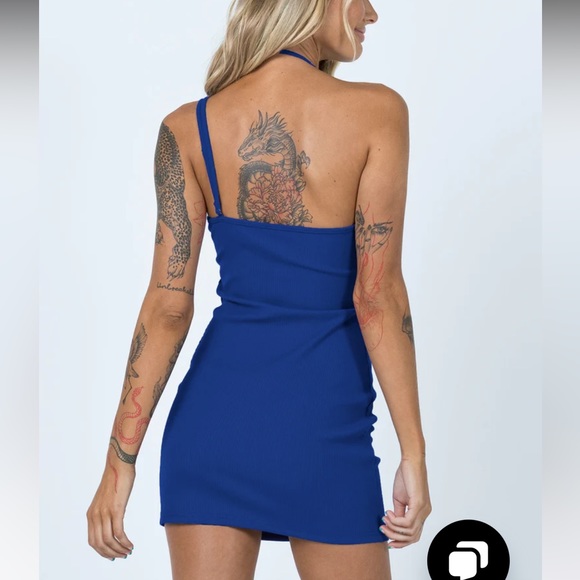 Princess Polly Navy Dress - Picture 3 of 3